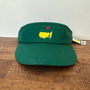 NWT Masters Augusta Green Visor Unisex American Needle